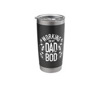 Working ON My Dad BOD Stainless Steel Insulated Tumbler