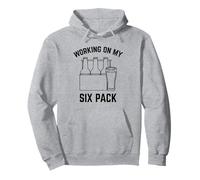 Working on my Six Pack Funny Craft Beer Pullover Hoodie