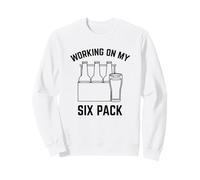 Working on my Six Pack Funny Craft Beer Sweatshirt