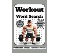 Working out Word Search Book: Easy to Read Fill with Fitness, working out, dieting, burning calories, losing weight | 50+ Word Search for Fun | 6 x 9 inches by 15.24 x 22.86 cm | For all Ages