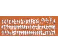 Working People (70) N gauge unpainted figures Preiser 79009