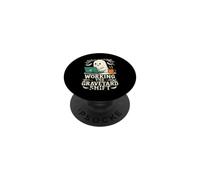 Working the Graveyard Shift Ghost PopSockets Adhesive PopGrip