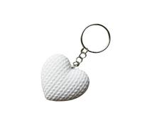 WORKIRAN Heart Keyring, Made of Durable Plastic, Cute Keyrings for Keys, Bags or Zippers