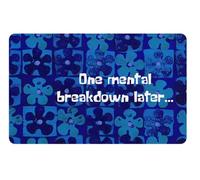 WORKIRAN One Mental Breakdown Later Meme Card Skin | Key, Debit, Credit Card | Covering & Personalizing Bank Card | No Bubble, Slim, Waterproof Card Cover (Anime2), multicolor