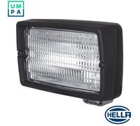 MASTER Long Range Rectangular Halogen Work Lamp 12v / 24v HELLA 1GA 005 060-001