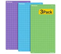 WORKLION Cutting Mat 12x24 for Cricut Explore One/Air/Air 2/Maker - Variety Adhesive Sticky StandardGrip, LightGrip, StrongGrip Non-Slip, Durable Mat