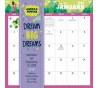 Workman Calendars Dream Big Dreams Magnetic Wall Calendar 2026 Calendar Book in White Workman Calendars White