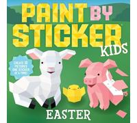 Workman Publishing Paint by Sticker Kids: Easter Paperback Book Workman Publishing Multicolor