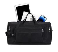 Workout Bag for Men - Gym Bags for Men | Large Capacity Duffel for Men | Fitness Tote -Pocket, Workout Bags Waterproof Spacious Sports Backpack Oxford, Black, Fare riferimento alla descrizione, Please