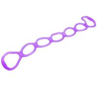 Workout Bands 7 Ring Adjustable Resistance Bands for Upper Body Home Workout Walking Exercise Workout Bands Fitness Program Exercise Band Stretch Band for Recovery 33×3.3 Inch (Purple)