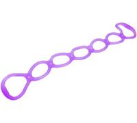 Workout Bands,7 Ring Adjustable Resistance Bands for Upper Body Home workout Walking Exercise Workout Bands Fitness Program Exercise Band Stretch Band for Recovery 33×3.3 Inch (Purple)