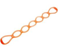 Workout Bands,7 Ring Adjustable Resistance Bands for Upper Body Home workout Walking Exercise Workout Bands Fitness Program Exercise Band Stretch Band for Recovery 33×3.3 Inch (Orange)