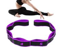 Workout Bands - 8 Pieces Numbered Elastic Stretch Strap Resistance Bands for Training | for Muscle Strength Training Women Men Home Gym Yoga Pilates Arm Back Leg Full Body