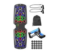 Workout Board for Home Gym | Multifunctional Professional Push Up Challenge Board with Tension Rope | Compact Workout Device for Beginners Enthusiasts Women Men