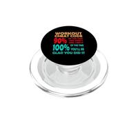 Workout Cheat Code PopSockets PopGrip for MagSafe