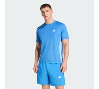 adidas Men's Workout Essentials Base 3-Stripes T-Shirt, ray Blue, M