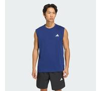 adidas Men's Workout Essentials Feelready Sleeveless Shirt, Dark Blue, L