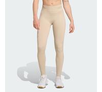 Adidas Workout Essentials Full-Length Knit Leggings Beige