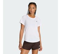 adidas Women's Workout Essentials Scoop Neck T-Shirt, White, S
