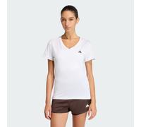 adidas Women's Workout Essentials V-Neck T-Shirt, White, XL