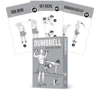 Workout Exercise Cards - Instructional Fitness Deck for Home & Gym Training | Beginner to Intermediate | Strength Training Guide for All Levels(Dumbbell, Vol 1)