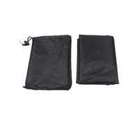 Workout Fitness Cover Heavy Duty Weather Resistant Shield for Sit-Up with Drawstring Black 60x18x21