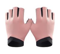 Workout Gloves Women, Fingerless Gear, Protective Fixture with Sturdy Layer, Fitness Utility with Refined Texture, 7-8x17-19cm Sports Category, Yoga Riding For Weightlifting Rock Climbing Wheelchair