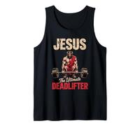 Workout Gym Jesus The Ultimate Deadlifter Tank Top