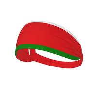 Workout Headbands for Women - Non-Slip Elastic Hairbands Flag of Oman Print Yoga Hair Bands, for Sports