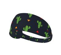 Workout Headbands Non Slip Yoga Running Exercise Head Bands Elastic Sweat Band American English Coonhound Cartoon dog Hair Bands