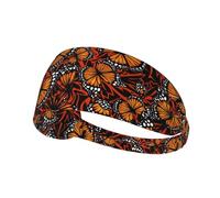 Workout Headbands Non Slip Yoga Running Exercise Head Bands Elastic Sweat Band Hair Bands Upside Down Pines Headbands Hair Wrap