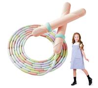 Workout Jump Rope - Adult Exercise Rope, Adjustable Fitness Skipping | Strength Training Tool, Beaded Speed Cord, Compact Gym Accessory, Ergonomic Handle, High-Performance Cardio, Home Routine