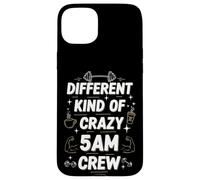 Workout Morning Saying Different Kind of Crazy 5am Crew Case for iPhone 15 Plus
