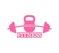 Workout Motivational Crossfit Logo Gym Wall Decal Motivational Fitness Health Wall Sticker for Gym Decor Vinyl Art Decals Small - 30x57cm