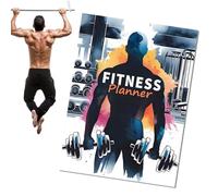 Workout Planner for Women, Fitness Journal for Women, Workout Log Book Daily Planner, Gym Weight Loss Notebook for Log