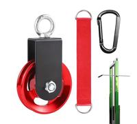Workout Pulley System - Multifunctional Fitness Pulley Kit | Smooth-Running, Load Carrying Cable Equipment for Strength Training, Arm Training and Muscle Training | Set Up a Gym, Sc