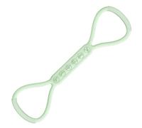 Workout Resistance Bands Trainer, Eight Shaped Exercise Gear, Back Training Belt with Sturdy Build, Premium Quality Hand Stretcher Accessory, Reliable Arms Neck Legs Feet Device 9.84x3.15x1.57 inches