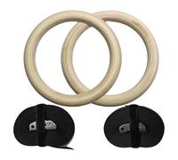 Workout Rings for Men,Gymnastics Rings with Straps | Adjustable Calisthenics Rings Home Fitness Equipment - Exercise Rings with D-Resistant Pull Up Ring