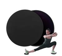 Workout Sliders Disc, Core Sliders, Two Sided Foot Sliders for Exercising, 2 Pieces Core Sliders for Exercising, Power Glides for Use on Carpet or Hardwood Floors