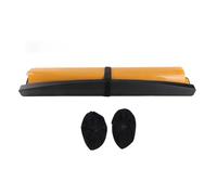 Workout Sliding Board Exercise Equipment, Slide Board for Indoor Outdoor Fitness, 2 Meter Orange Basic Style with End Stops for Speed Balance Training