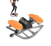 Workout Stepper, Quiet Cardio Solution, 49x27x23cm, Rock Stepper Side To Side, Stepping Exercise Equipment, Total-Body Engagement, For Knees Joints Legs Glutes Abs Men Women Home