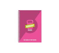 Workout Tracker - The Perfect Planner to record your Gym or Home Workouts - Six colours/styles - A5 size with 104 pages and space for 100 workouts - Set Goals & Track Progress