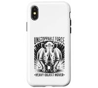 Workout Unstoppable Force Rhino Powerlifting Strongman Gym Case for iPhone X/XS