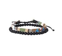 Workout Watches for Men Bracelet Adjustable Boho Surfer Bracelet For Men Women Thin String Rope Handmade Beach Bracelet Colorful Bracelet Bohemia Bracelet Wheel of Time Earrings (F, One Size)