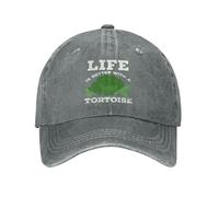 Workouts Caps Life is Better with A Tortoise Not Easy to Deform Cowboy Baseball Cap No Stuffiness Sport Hat for All Seasons Birthday Travel