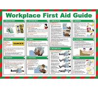 Workplace First Aid Guide Poster - 590x420mm