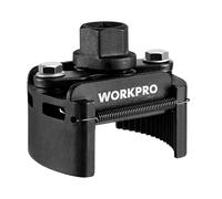 WORKPRO 1/2" Drive Adjustable Oil Filter Wrench, 60-80 mm
