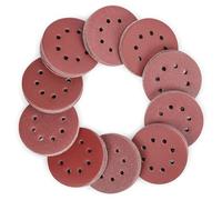 WORKPRO 150-Piece 125 mm Sanding Discs with 10 Different Grades