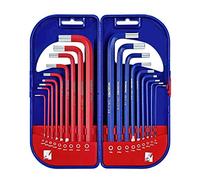 WORKPRO 18-Piece Hex Key Set, Metric & Imperial Long Arm Allen Keys