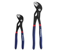 WORKPRO 180 & 250 mm Water Pump Pliers Set, 2-Pack | Quick Adjustment, Large Jaw Capacity, Slip-Joint Design, Non-Slip Handle, Durable Construction